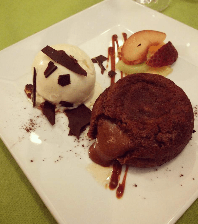El nostre coulat de xocolata fet a casa.
