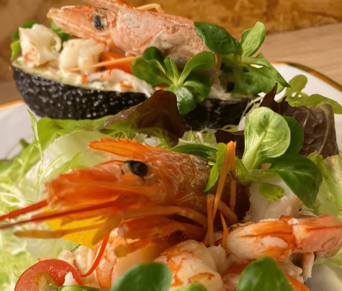 Alvocat farcit amb gambes 🤤La nostra proposta de cap de setmana! Us esperem!!