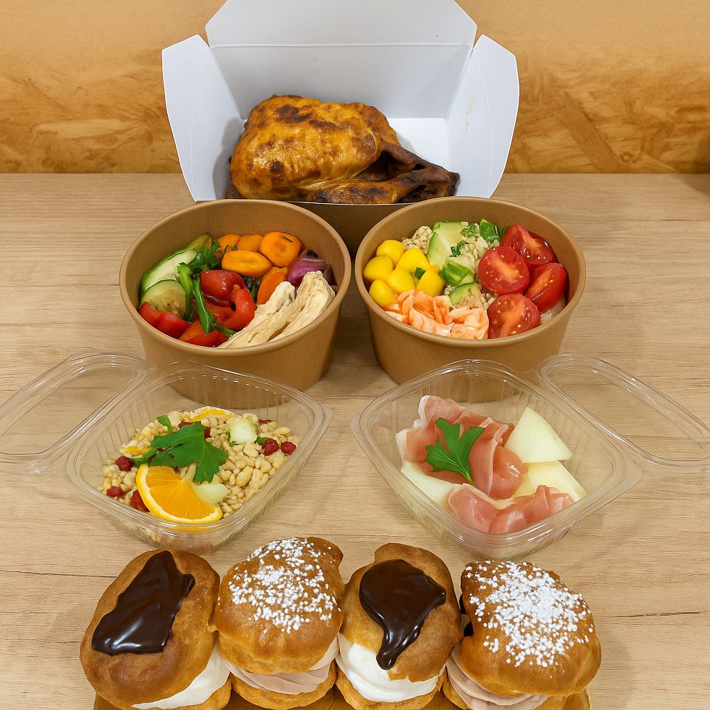 🍎🍓 LES POSTRES QUE ENAMOREN. NOMÉS A PLAT’IN GOURMET MENJAR PER EMPORTAR-SE. Hi ha dolços que no només es mengen… es recorden. I a Plat’in Gourmet, les postres són molt més que un final feliç 🍰 ✨ Descobreix aquestes petites joies dolces creades pel nostre xef amb amor, detall i professionalitat Francesa: 🥧 Tartaleta de poma i caramel – amb el contrast perfecte entre l'acidesa i la dolçor fosa 🍇 Tartaleta de crema diplomàtica amb fruites fresques – lleugera, acolorida i refrescant 🍏 La clàssica tartaleta de poma – perquè les receptes de sempre mai passen de moda 💛 Postres que et faran somriure… i tornar. 📍 Emporta-te-les a casa o gaudeix-les aquí mateix, al cor d’Andorra. Saps què és la crema diplomàtica i com es fa servir? Afegeix suavitat a les postres. Es coneix com a ‘crema diplomat' o ‘crema madame' i és una elaboració de rebosteria que combina dues de les cremes de pastisseria més populars i riques: la crema pastissera i la crema Chantilly. #PlatinGourmet #PostresQueEnamoren #Tarteletes #DolçosAmbEstil #CuinaCreativa #PomaICaramel #CremaDiplomàtica #FruitesFresques #PostresDeXef #GourmetAndorra #PastisseriaAmbÀnima #MenjarAmbCor #TakeAwayDulç #TarteletaDePoma #FoodiesAndorra #SaborsIrresistibles #PostresAmbHistòria #DolçFinal #AndorraTéSabor #MomentsDolços #PostresDeVeritat